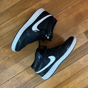Nike Women’s Black Court Vision Mid